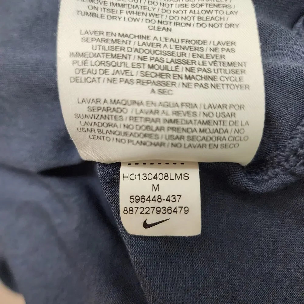 Nike Dri-Fit Medium Long Sleeve V-Neck Top